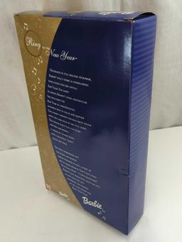 BARBIE DOLL 2001 HISPANIC F649041 "RING IN THE NEW YEAR"