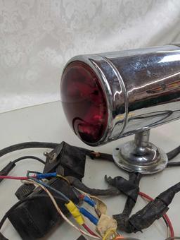 RAY-LINE SEARCHLIGHT #61034-0001 12V W/WIRE HARNESS & CONTROL
