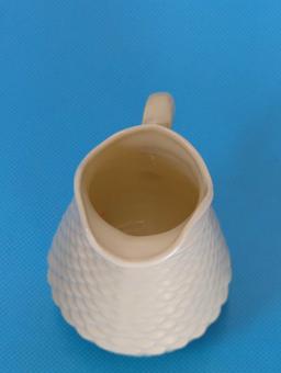 BELLEEK IRELAND CREAMER PITCHER 4"
