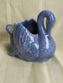 RED WING 259 BLUE SWAN PLANTER 5"