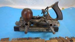 Stanley No. 45 Combination Plane with Cutter Box No. 1 & No. 2
