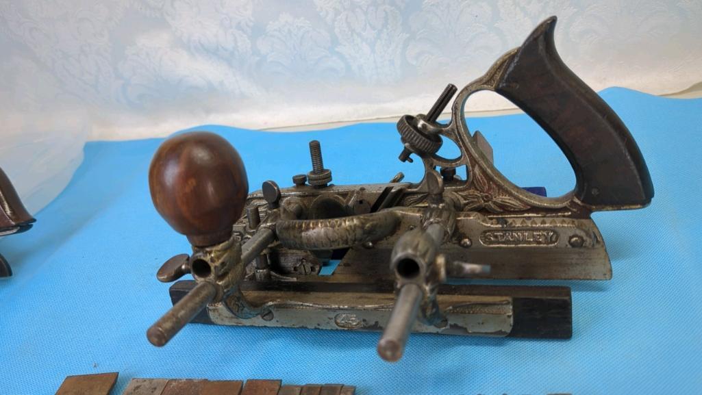 Stanley No. 45 Combination Plane with Cutter Box No. 1 & No. 2