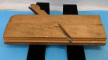 Wood Molding Plane, "Warranted", "W. J. B. & Wm Copeland " Engravings
