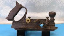 Stanley No. 45 Combination Plane, Cast Iron with Wooden Handle
