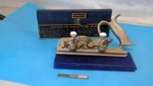 Stanley No. 50 Combination Plow Plane with Cutter Set, Made in USA