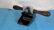 Sargent VBM Scraper, Cast Iron with Wooden Handles