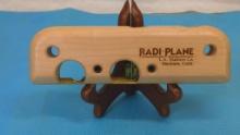 RADI-PLANE Woodworking Plane by L.A. Mathers Co., Stockton, Calif.