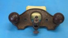 Stanley Router Plane No. 71-1/2, Cast Iron, Dual Wooden Knobs, Patented October 29, 01