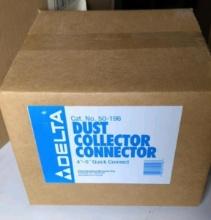 Delta Dust Collector Connector, Model 50-196, 4" to 5" Quick Connect
