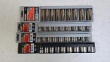 Craftsman 29942 3/8 Inch Deep Socket Set, Metric & SAE, 20 Pieces