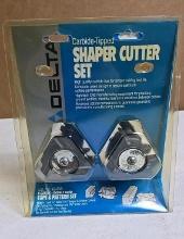 Delta 42-000 Carbide-Tipped Shaper Cutter Set, 8-Cutter Double Sided