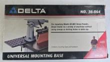 Delta Universal Mounting Base, Model 36-864, Compatible with Versa-Feeder