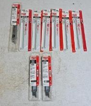 Porter-Cable Tiger Saw Blades, 6" & 8", Wood & Metal, 3 & 5 Packs