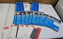 Delta 9" Hook & Loop Discs, Porter Cable 3" Belt Sander Pad and More.