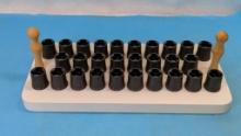 Router Bit Caddy Typically 1/4" or 1/2"