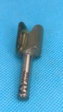 45502 Carbide Tipped Mortising 5/8 Dia x 3/4 x 1/4 Inch Shank Router Bit