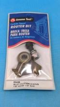 Amana Tool 53406 Slot Cutter Bit, 3-Wing, 1/4" Shank, Carbide Tipped
