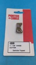 Porter Cable 43699 Hinge Cutter, 1-1/8" Carbide Tipped