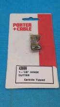 Porter Cable 43699 Hinge Cutter, 1-1/8", Carbide Tipped