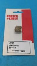 Porter Cable 43703 Hinge Cutter, 3/4" Carbide Tipped