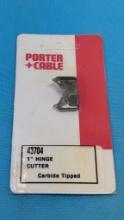 Porter Cable 43704 Hinge Cutter, 1" Carbide Tipped