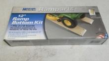 Highland Ramparts 12" Ramp Bottom Kit, Fits 2x12 Boards, Made in USA