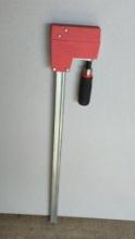 Bessey K Body Bar Clamp, Steel Bar, Rubber Handle