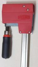 Bessey KR3 Bar Clamp, 65-Inch Length, Steel with Plastic Jaw Pads