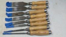 Robert Sorby Woodturning Chisels Set, Sheffield, England