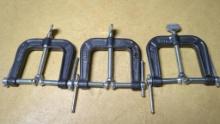 Vintage CRAFTSMAN 3-Way EDGING CLAMP Adjustable 3 Inch, 66776 Made in USA