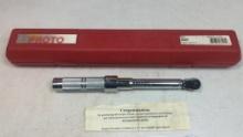Stanley Proto J6064F Torque Wrench, 3/8" Drive, 40-200 in. lbs