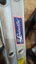 Louisville Aluminum Extension Ladder, 16 ft, 250 lb Capacity