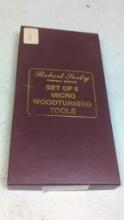 Robert Sorby 45HS Micro Woodturning Tool Set, 5 Pieces