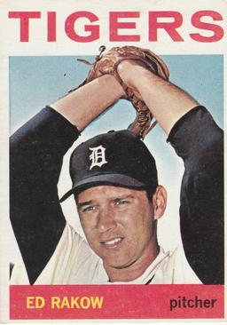 ED RAKOW 1964 TOPPS CARD #491