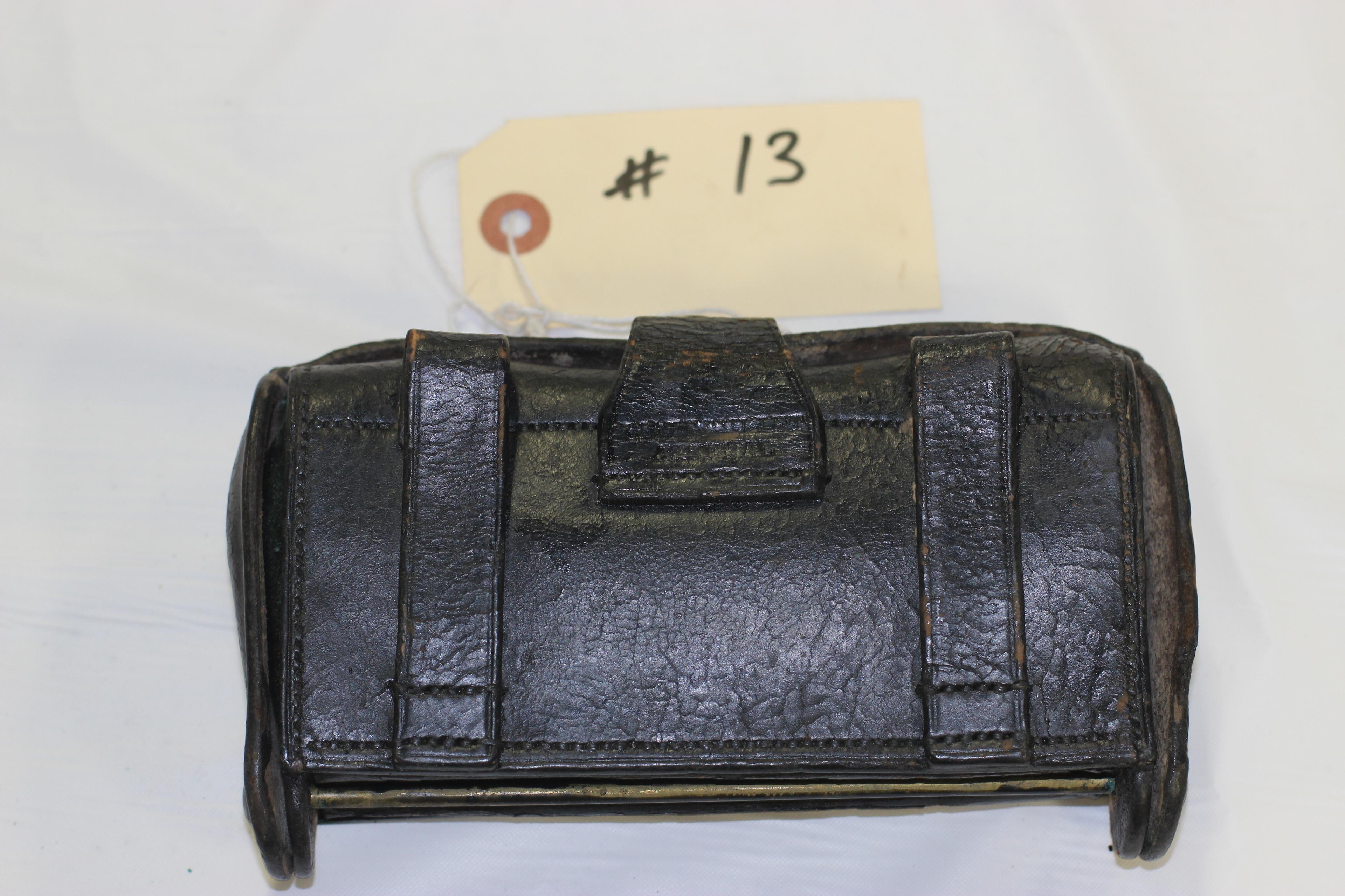 Indian Wars Cartridge Box, "Watervliet Arsenal"