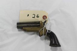 C. Sharps .30 cal 4-shot Derringer handgun w/rosewood grips