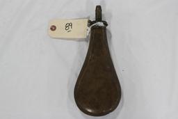 Plain Copper Powder Flask