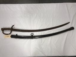 Unmarked 37" Calvary Sword (rough)