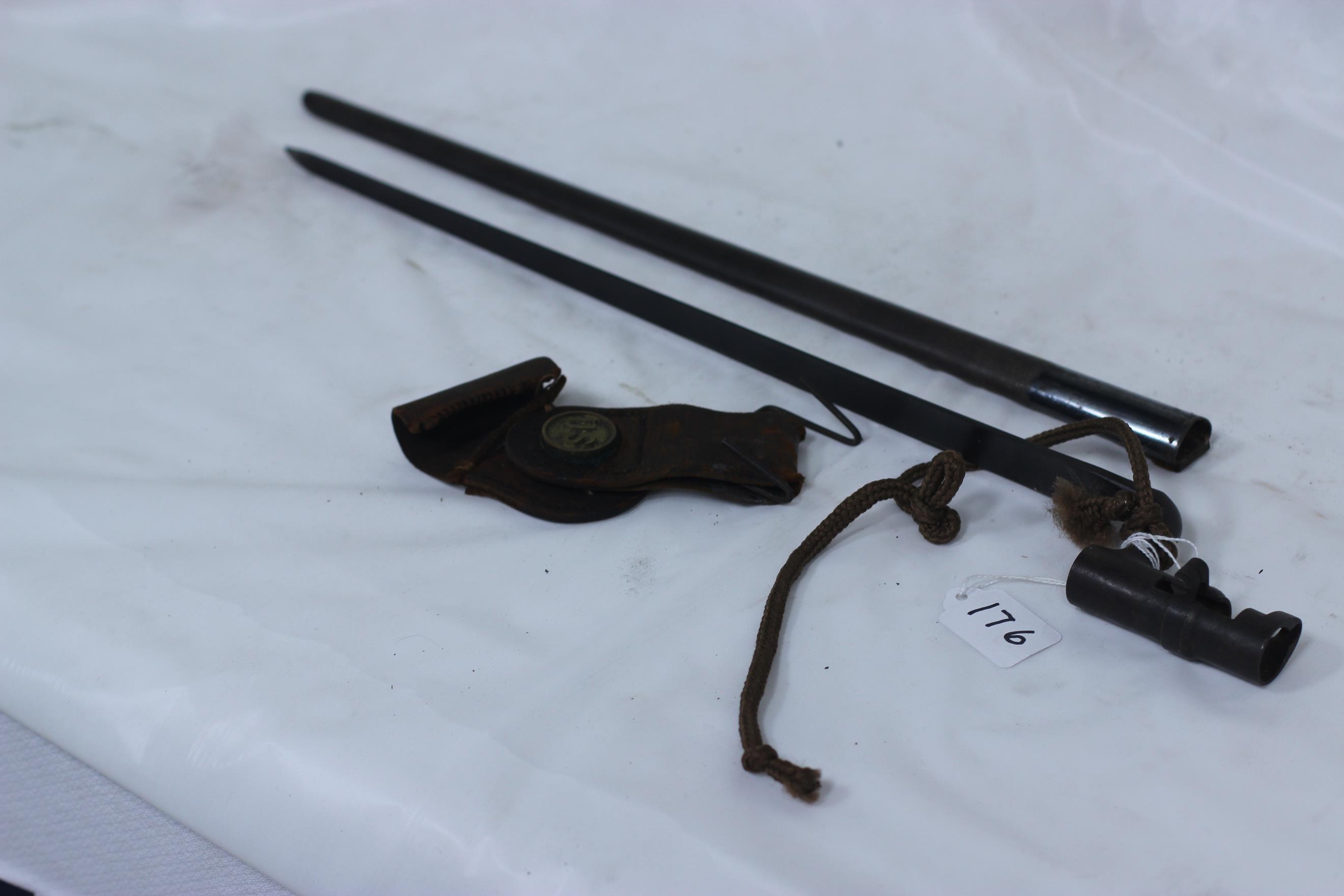 #176-INDIAN WARS SOCKET BAYONET