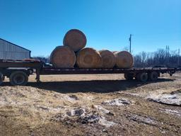 drop-deck 38' flatbed semi trailer with wood floor and extension