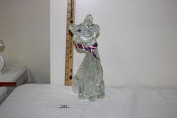 FENTON ALLEY CAT FIGURE BY D. FREDRICK, F G S EXCLUSIVE 2008, 11"