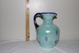 FENTON HANGING HEARTS PITCHER, #269/1250, 8.75"