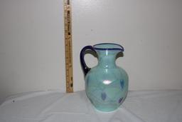 FENTON HANGING HEARTS PITCHER, #269/1250, 8.75"