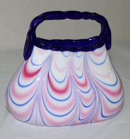 FENTON MULTI-COLORED PURSE, BY DAVE FETTY, 2006, 5.25"