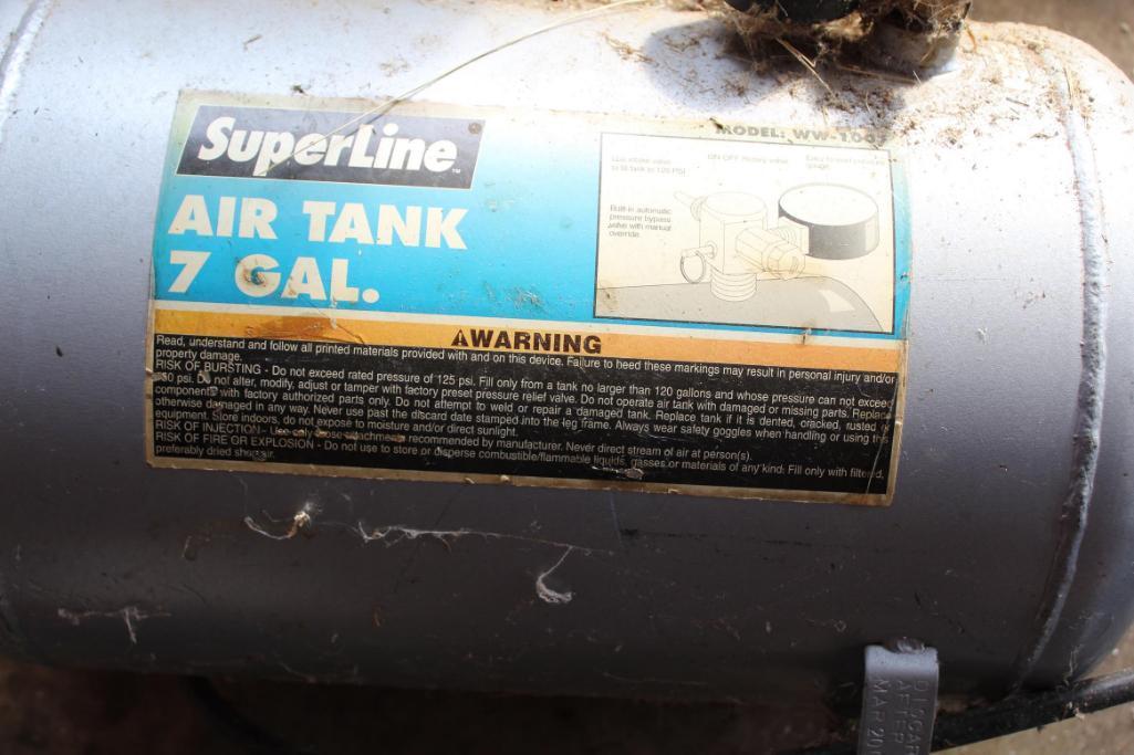 SUPERLINE 7-GAL. AIR TANK