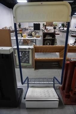 TAYLOR MADE METALWOOD CLUBS DISPLAY RACK