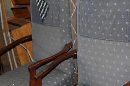 (2) ARM CHAIRS