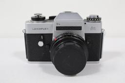 LEICA SL CAMERA, 1369XXX, 1973, WITH SUMMICRON 50MM F2, AND FRONT CAP