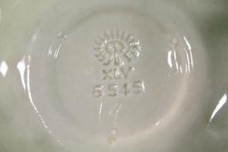 1945 ROOKWOOD POT, WITH EMBOSSING AND CRAZING, 4"