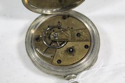 WALTHAM POCKET WATCH (NON-RAILROAD GRADE; OPEN FACE CASING) W/SERIAL #20426